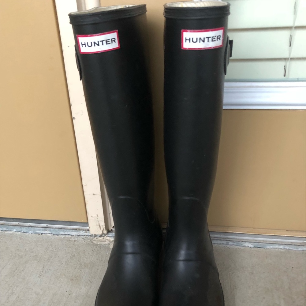Hunter Boots Black Matte